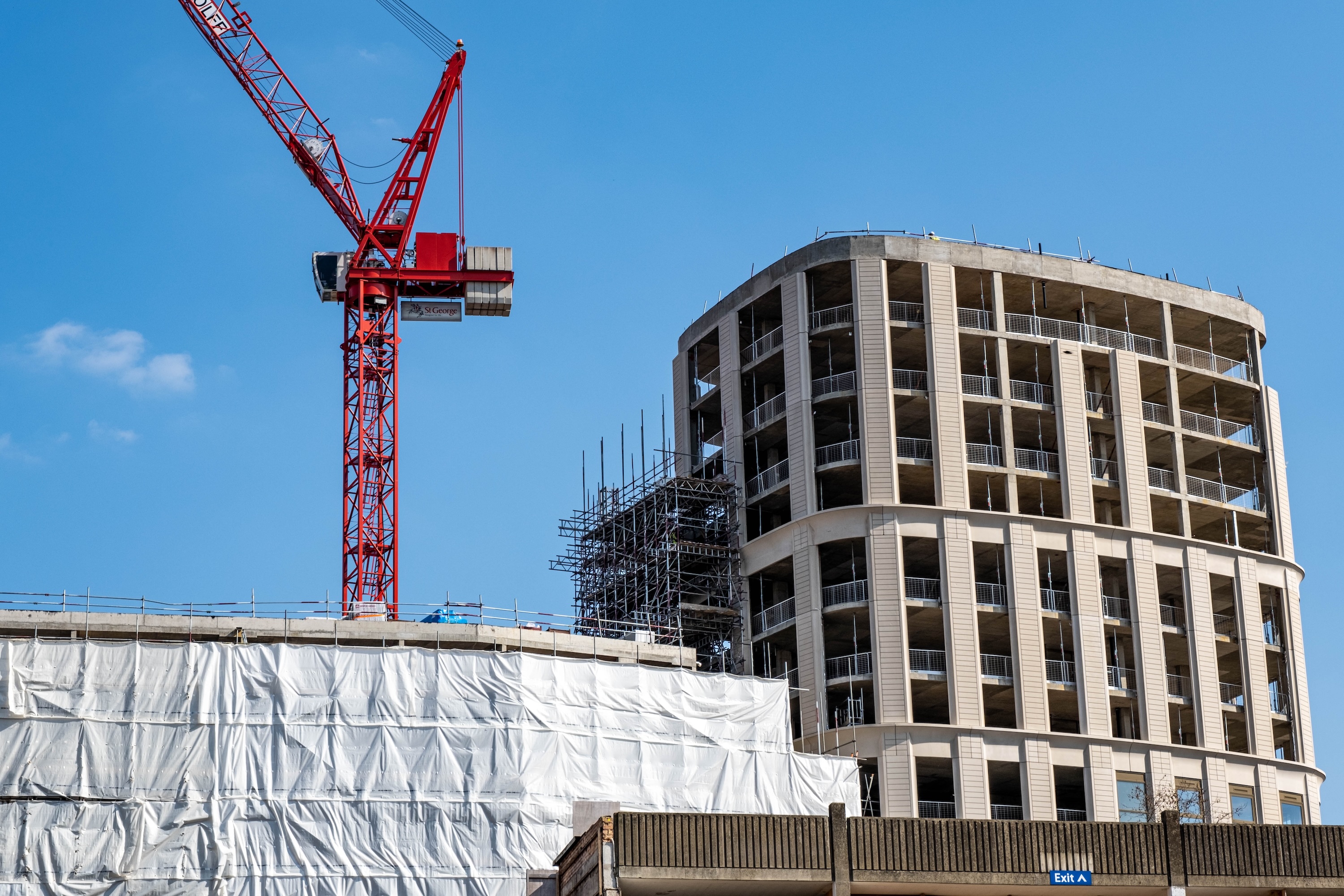 Apartments Under Construction 